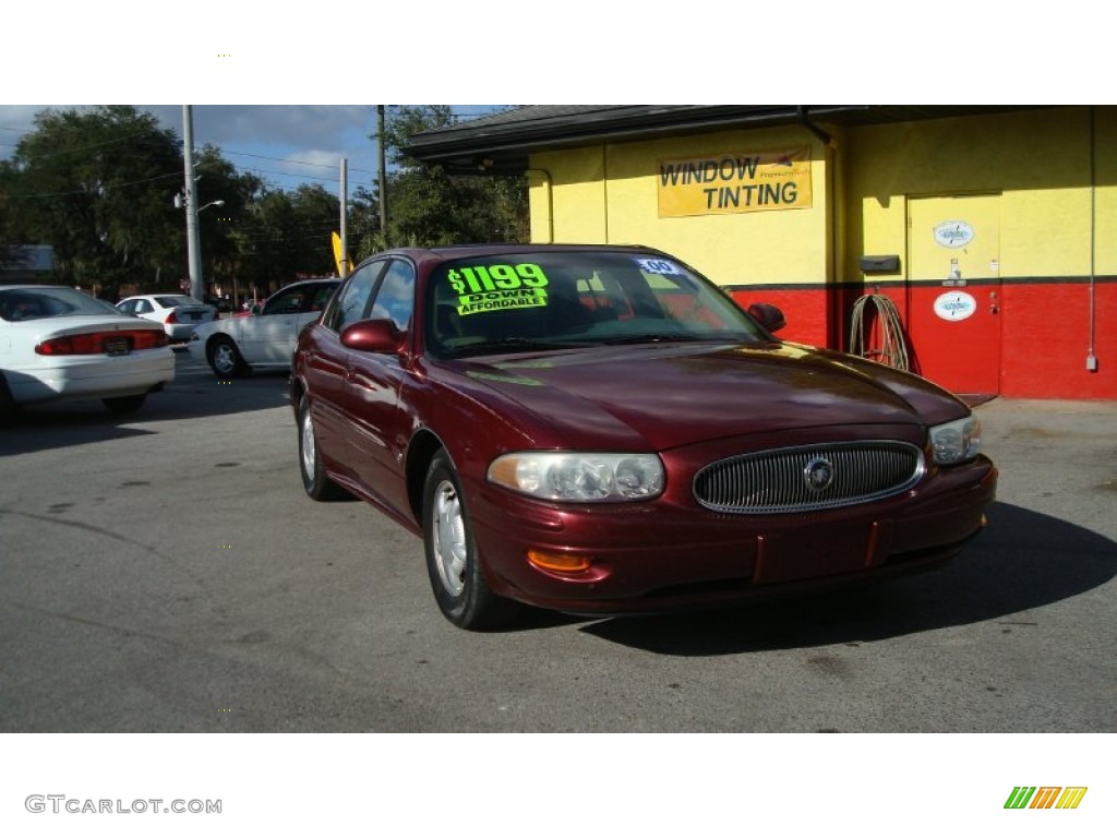 2000 LeSabre Custom - Medium Red Pearl / Medium Gray photo #1