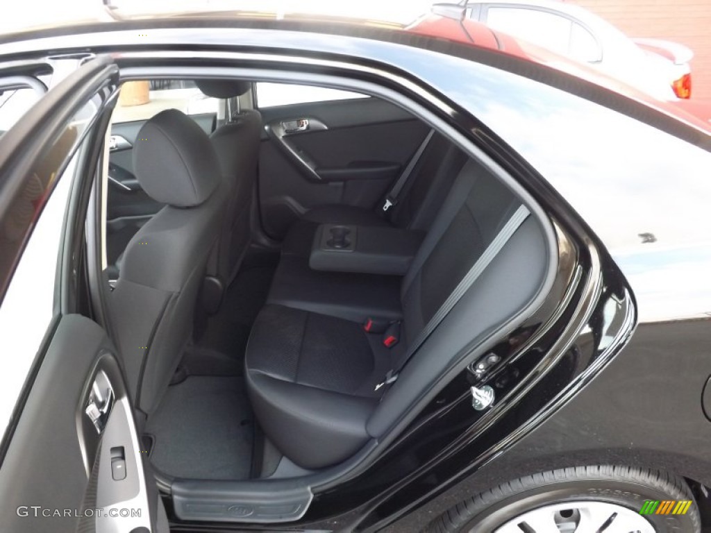 2013 Forte EX - Ebony Black / Black photo #11