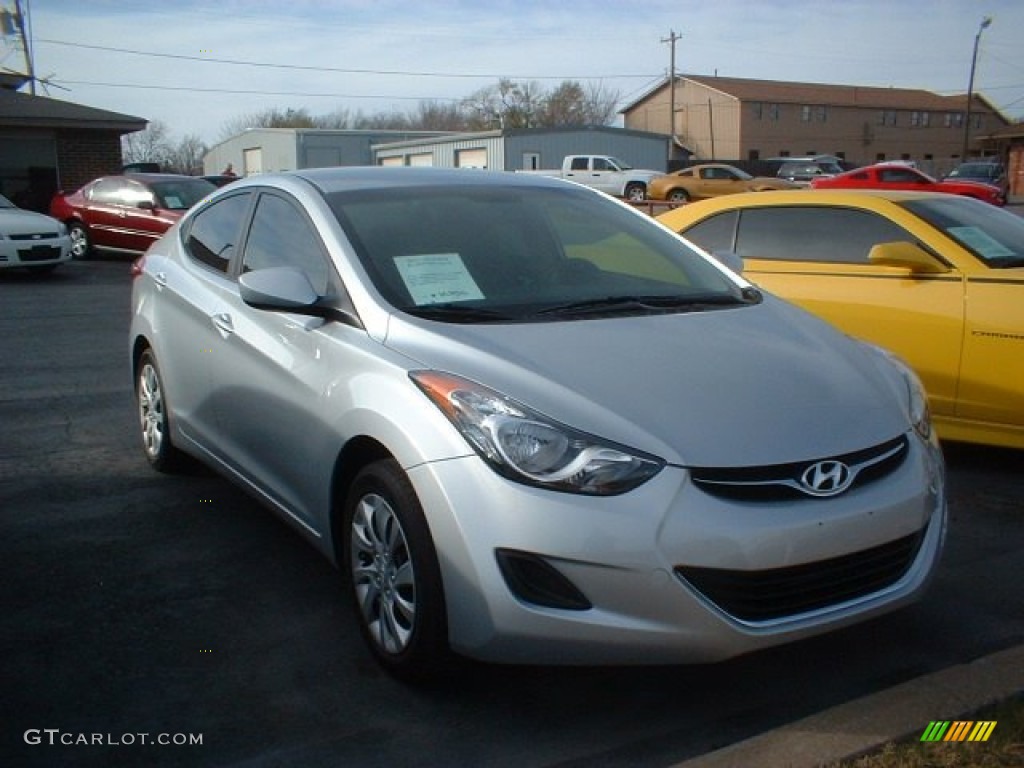 2012 Elantra GLS - Silver / Gray photo #1