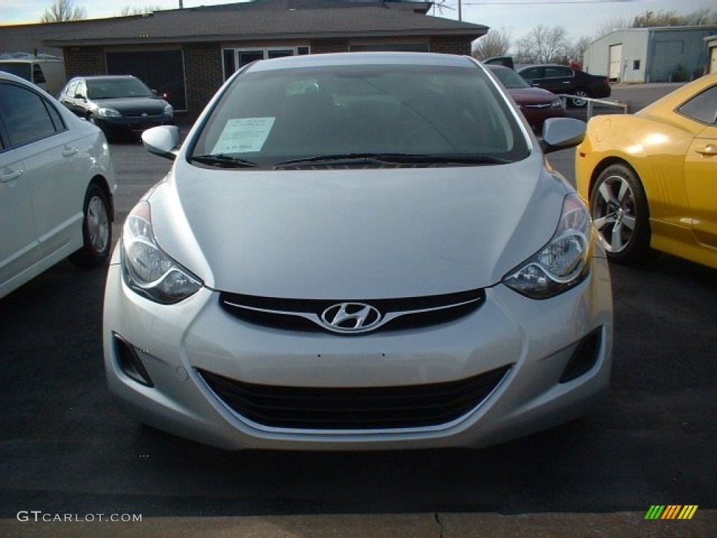 2012 Elantra GLS - Silver / Gray photo #2