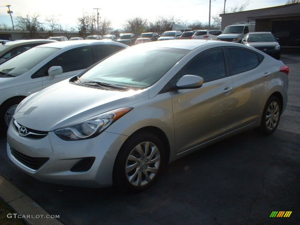 2012 Elantra GLS - Silver / Gray photo #3