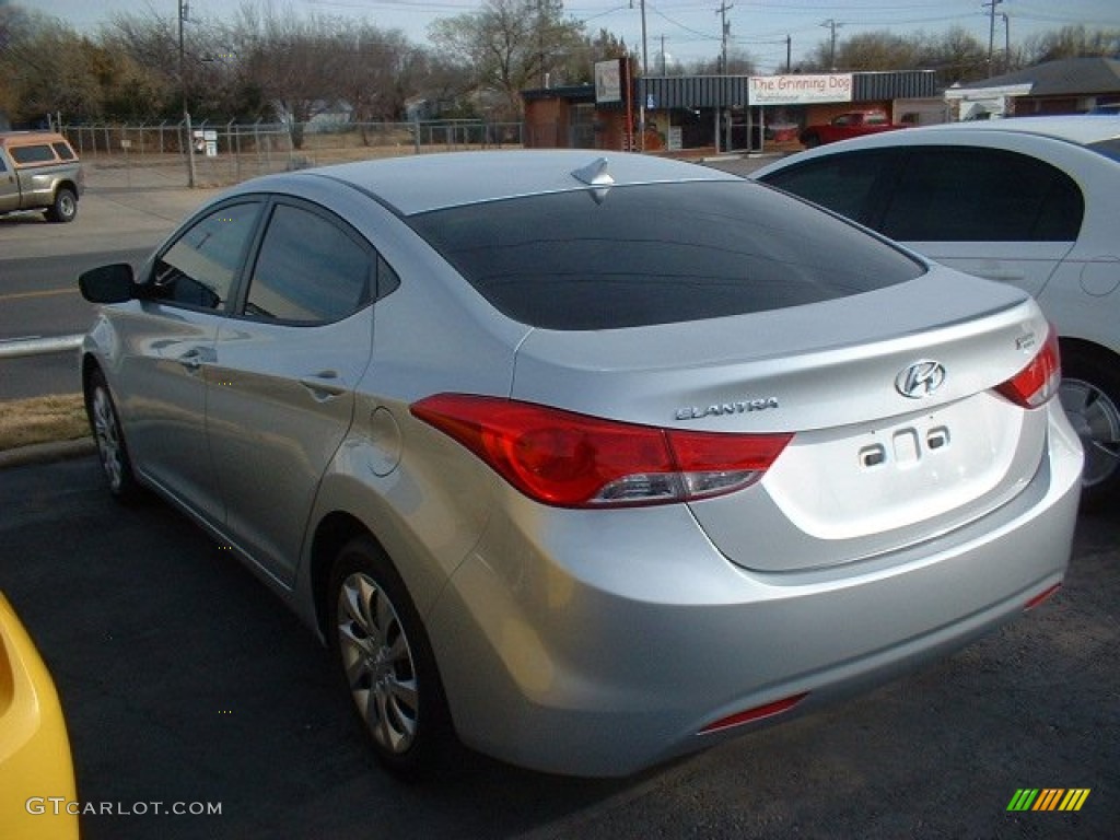 2012 Elantra GLS - Silver / Gray photo #4