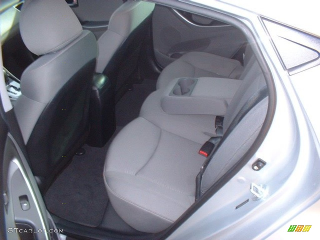 2012 Elantra GLS - Silver / Gray photo #10