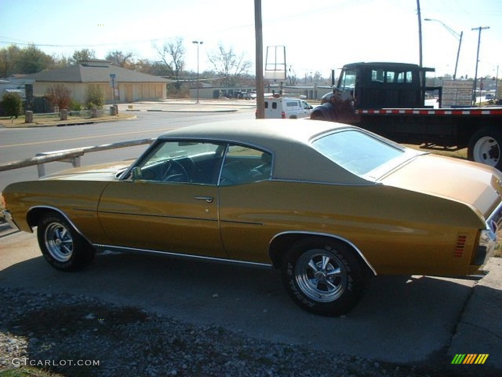 1972 Chevelle Malibu Coupe - Placer Gold / Cream/Black photo #4