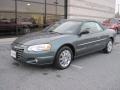 2004 Satin Jade Pearl Chrysler Sebring Limited Convertible  photo #3