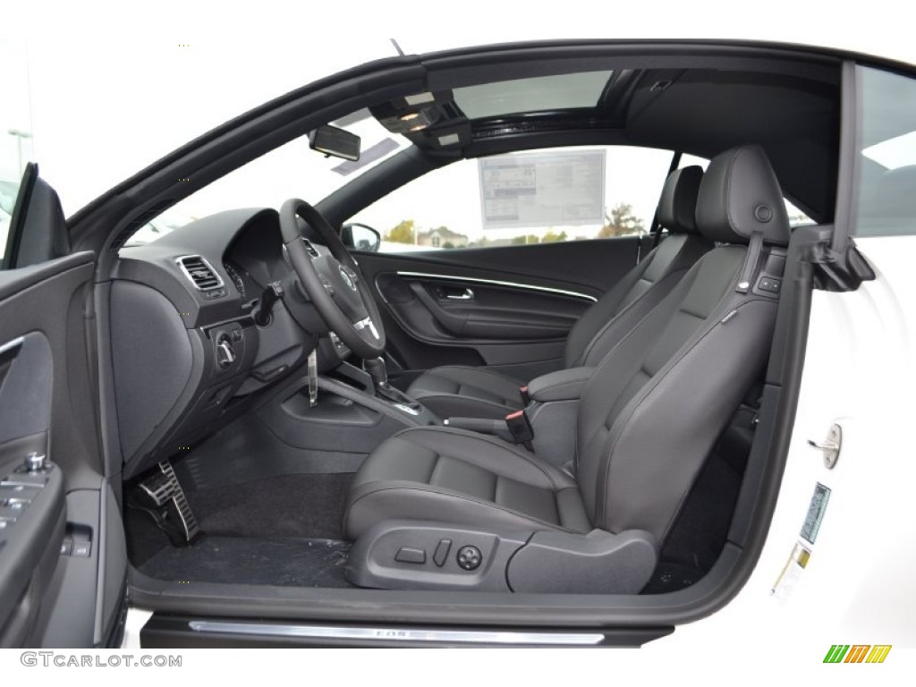 Titan Black Interior 2013 Volkswagen Eos Sport Photo #74219243
