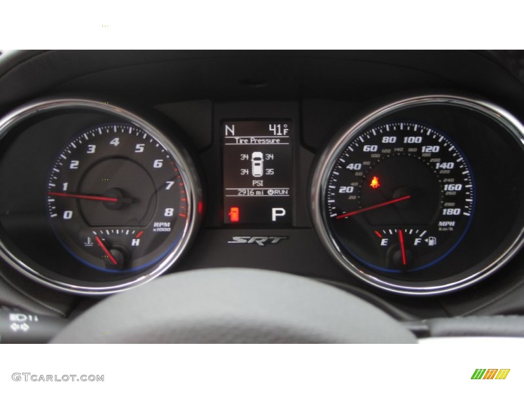 2012 Jeep Grand Cherokee SRT8 4x4 Gauges Photo #74219966