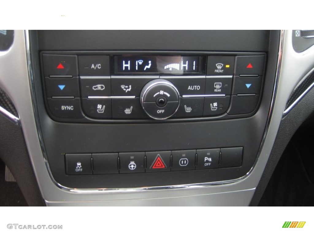 2012 Jeep Grand Cherokee SRT8 4x4 Controls Photo #74220044