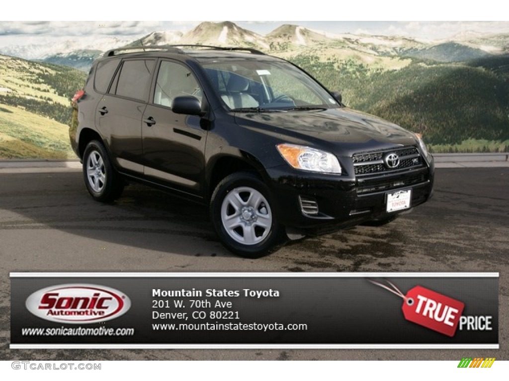 2012 RAV4 V6 4WD - Black / Ash photo #1