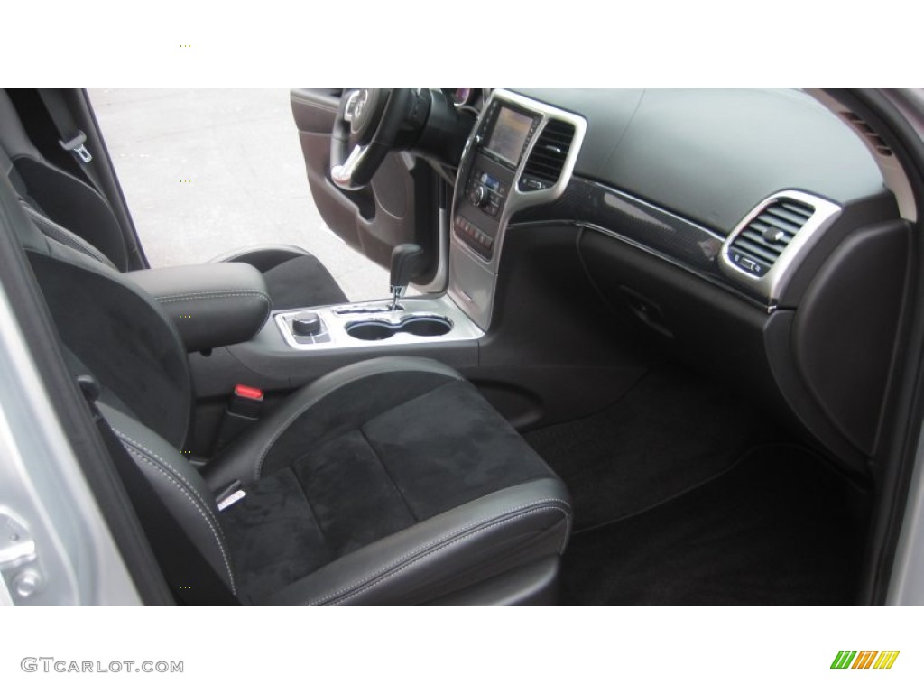 2012 Jeep Grand Cherokee SRT8 4x4 Front Seat Photo #74220252