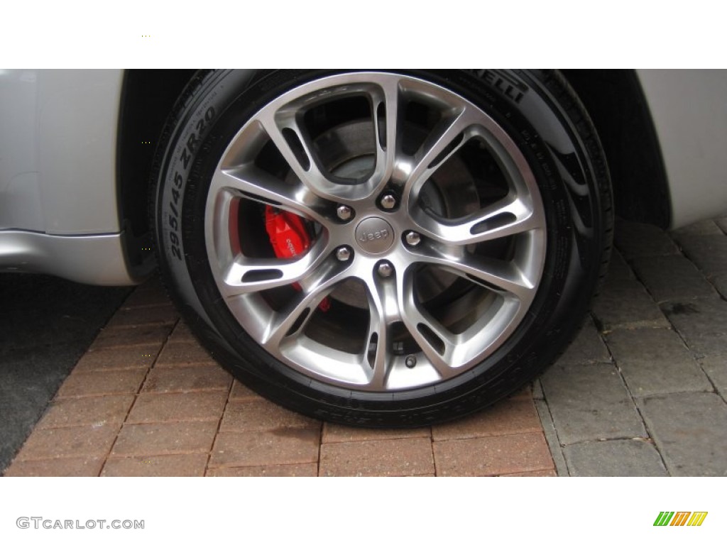 2012 Jeep Grand Cherokee SRT8 4x4 Wheel Photo #74220322