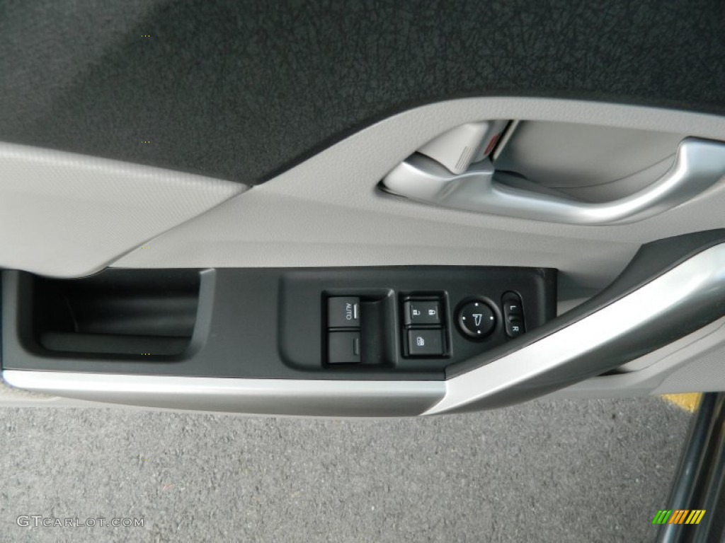 2012 Civic LX Coupe - Polished Metal Metallic / Gray photo #12