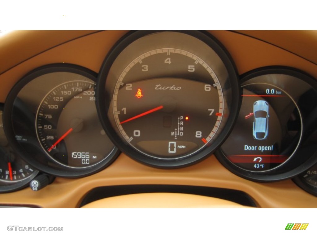 2010 Porsche Panamera Turbo Gauges Photo #74220647