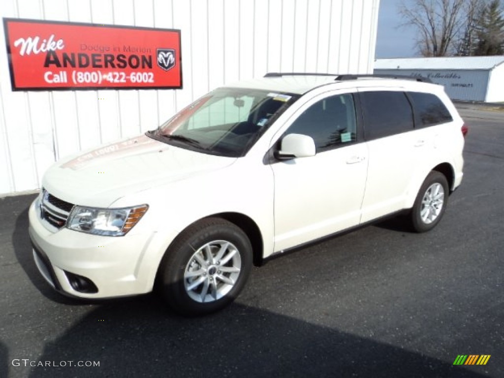 2013 Journey SXT AWD - Pearl White Tri Coat / Black photo #1