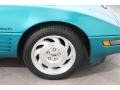 1994 Bright Aqua Metallic Chevrolet Corvette Convertible  photo #19