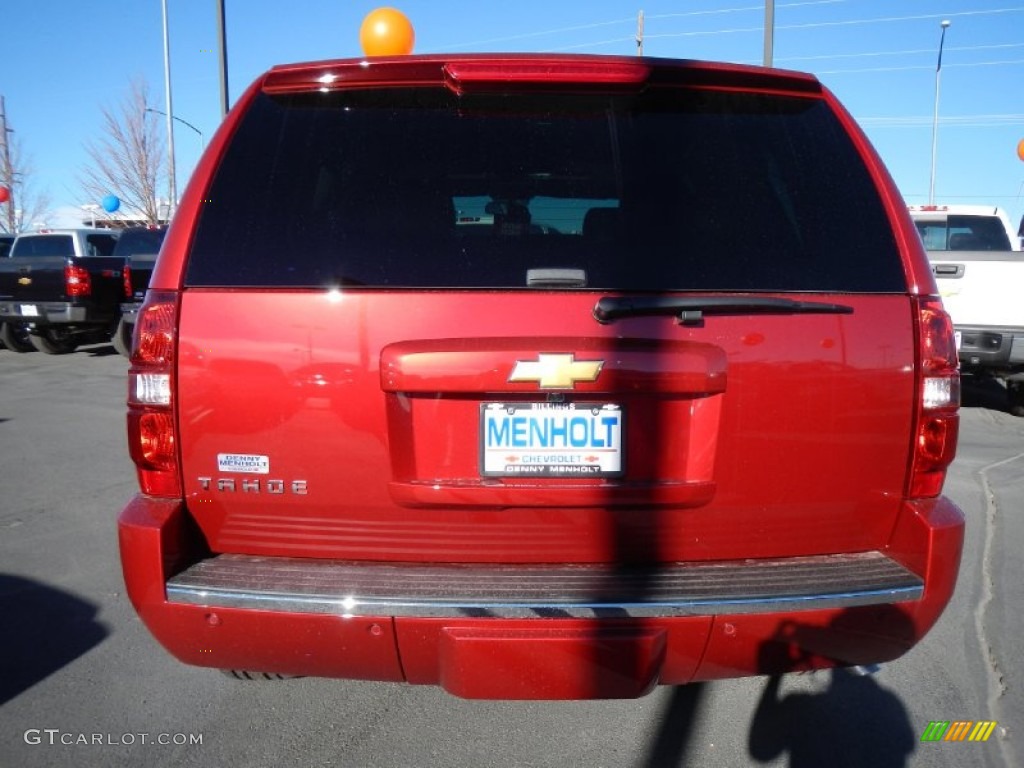 2013 Tahoe LTZ 4x4 - Crystal Red Tintcoat / Ebony photo #4