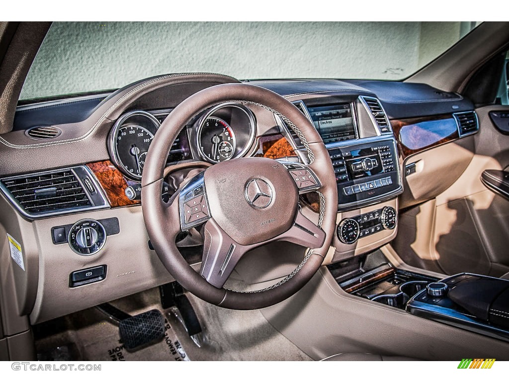 2013 Mercedes-Benz GLK 350 Almond/Mocha Dashboard Photo #74223719