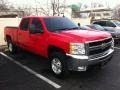 2008 Victory Red Chevrolet Silverado 2500HD LTZ Crew Cab 4x4  photo #2