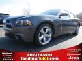 2013 Granite Crystal Dodge Charger R/T  photo #1