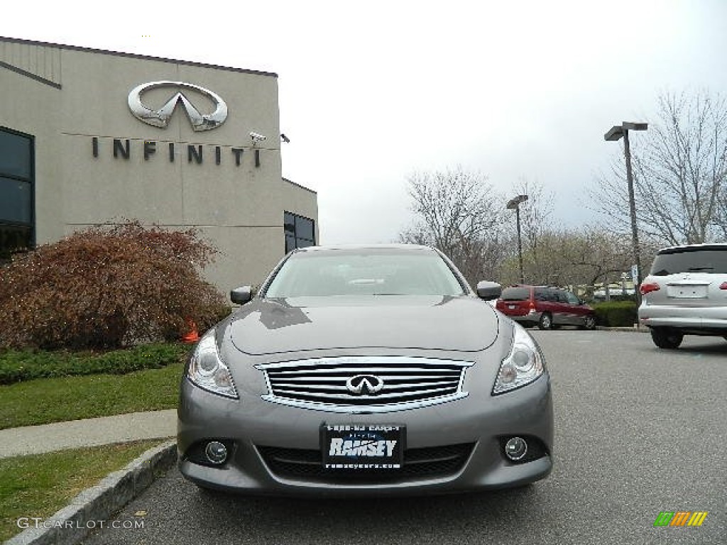 2010 G 37 x AWD Sedan - Graphite Shadow / Graphite photo #1