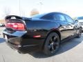 2013 Pitch Black Dodge Charger SXT Plus  photo #3