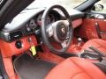2007 Porsche 911 Black/Terracotta Interior Prime Interior Photo