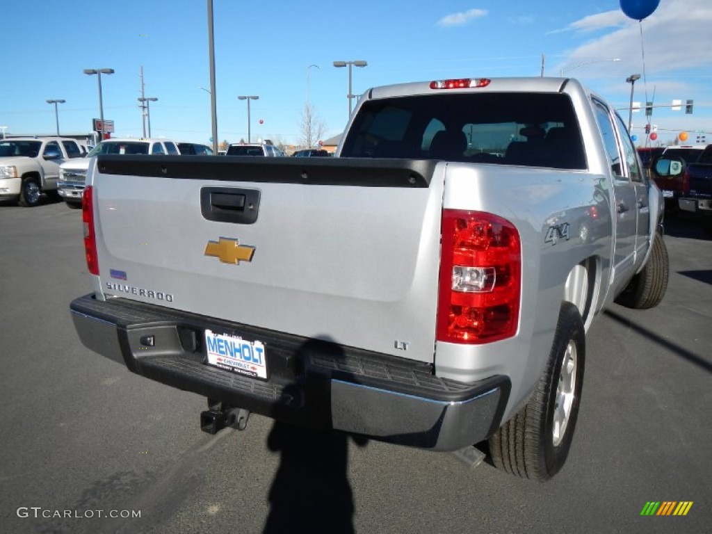 2013 Silverado 1500 LT Crew Cab 4x4 - Silver Ice Metallic / Ebony photo #3