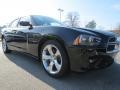 2013 Pitch Black Dodge Charger R/T Plus  photo #4