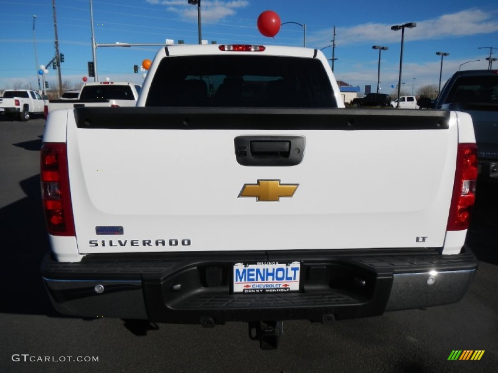 2013 Silverado 1500 LT Crew Cab 4x4 - Summit White / Ebony photo #4