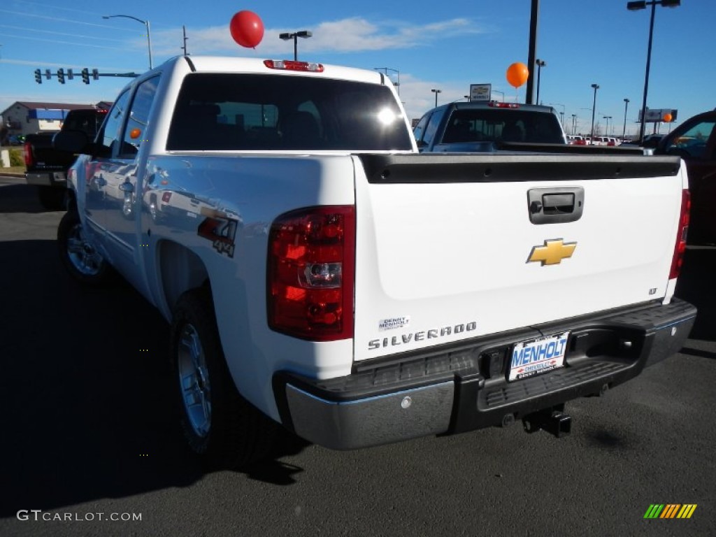 2013 Silverado 1500 LT Crew Cab 4x4 - Summit White / Ebony photo #5