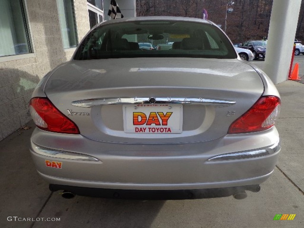 2003 X-Type 2.5 - Platinum Silver Metallic / Charcoal photo #3