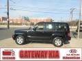 2011 Brilliant Black Crystal Pearl Jeep Liberty Sport 4x4  photo #1