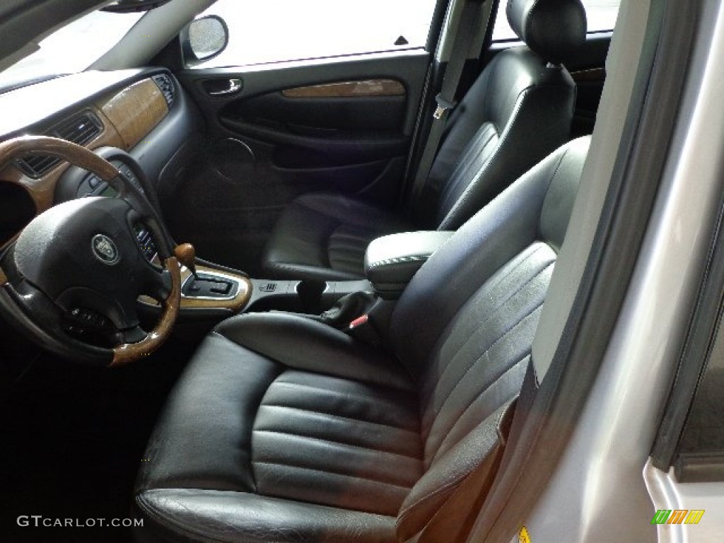 2003 X-Type 2.5 - Platinum Silver Metallic / Charcoal photo #13