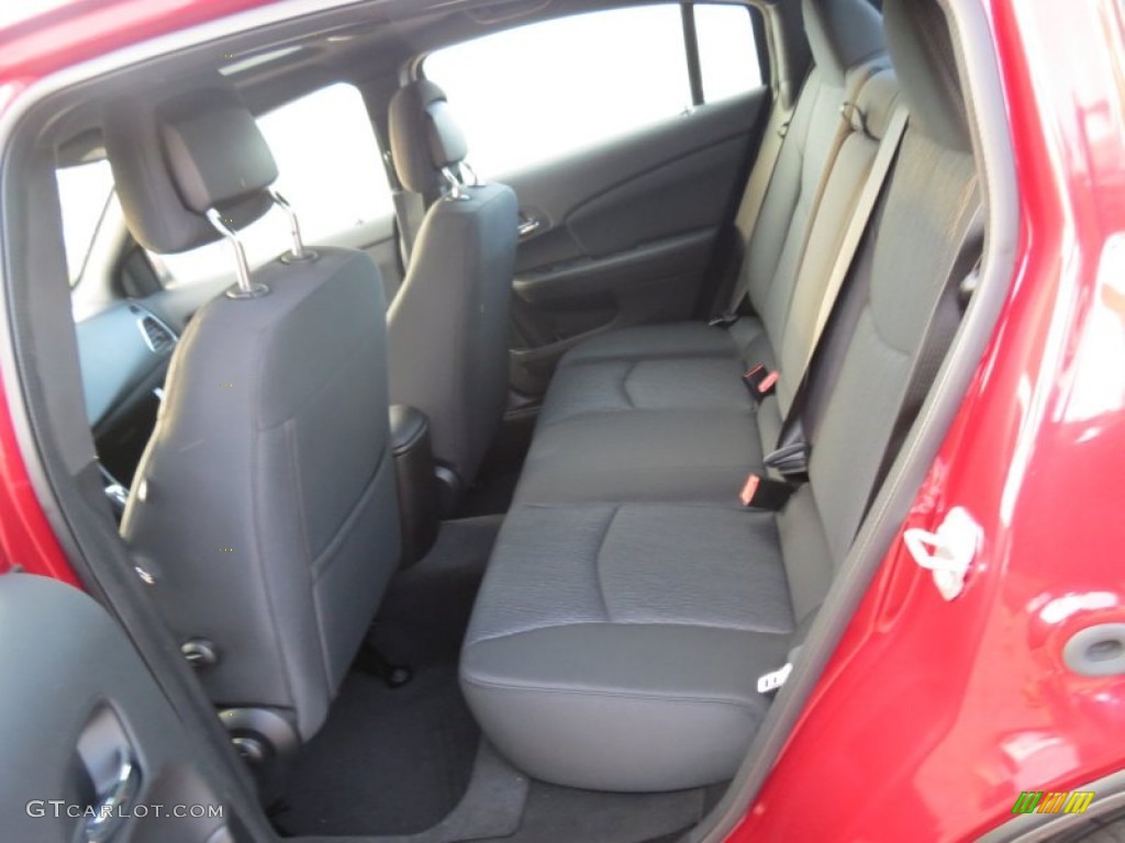 Black Interior 2013 Chrysler 200 Touring Sedan Photo #74228302