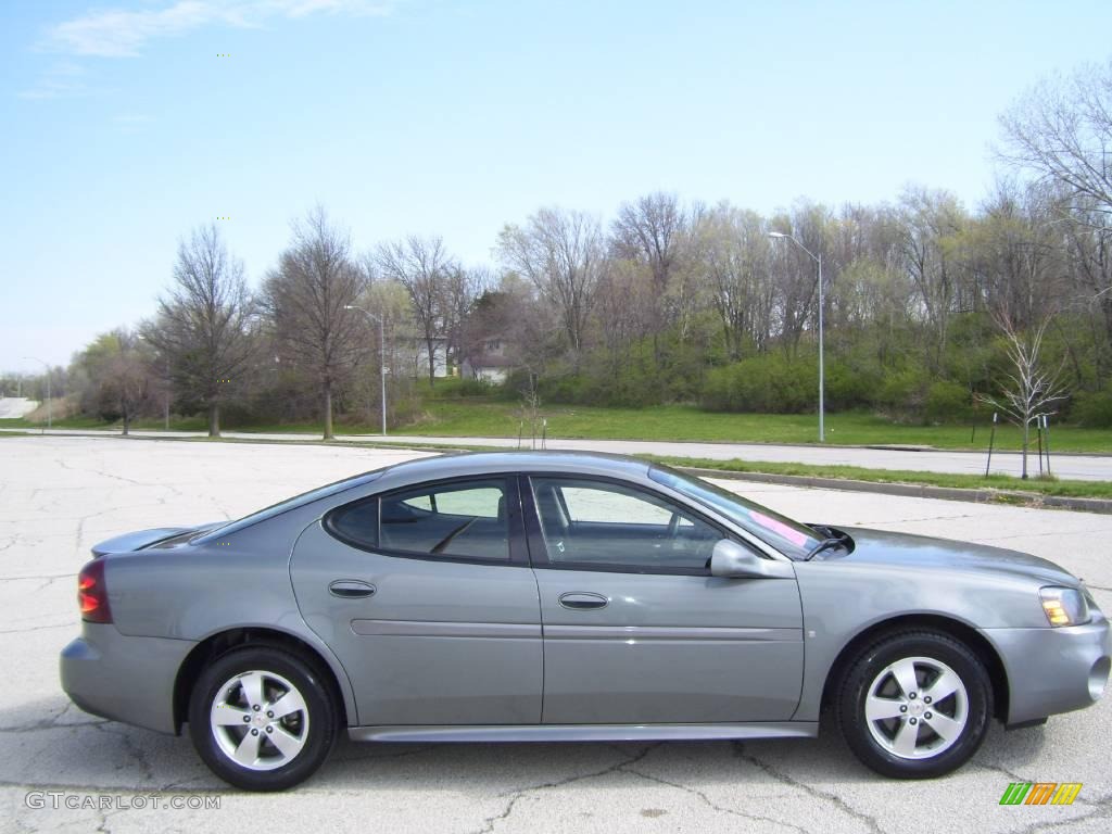 2008 Grand Prix Sedan - Shadow Gray Metallic / Ebony photo #1