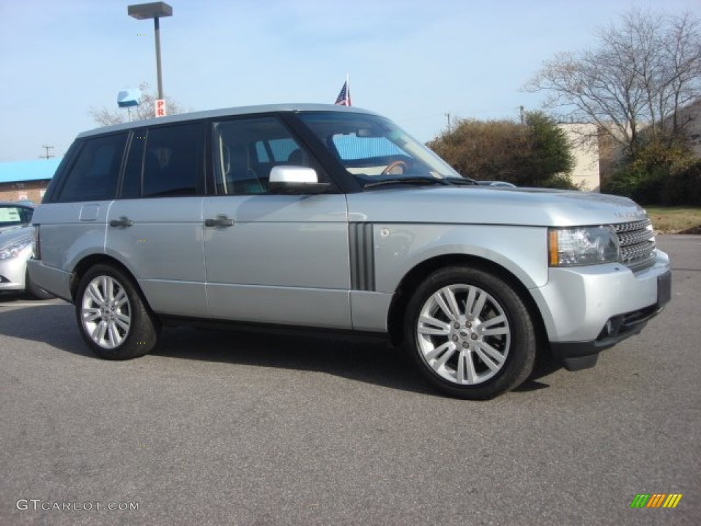 Zermatt Silver Metallic 2010 Land Rover Range Rover HSE Exterior Photo #74228930