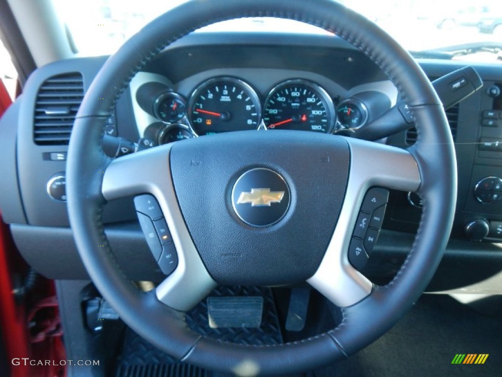 2012 Silverado 1500 LT Crew Cab 4x4 - Victory Red / Ebony photo #22