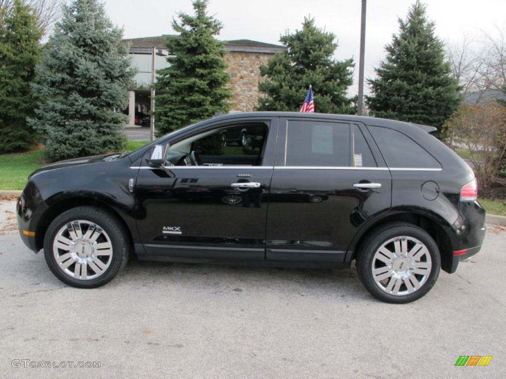 Black Clearcoat 2008 Lincoln MKX Limited Edition AWD Exterior Photo #74229032