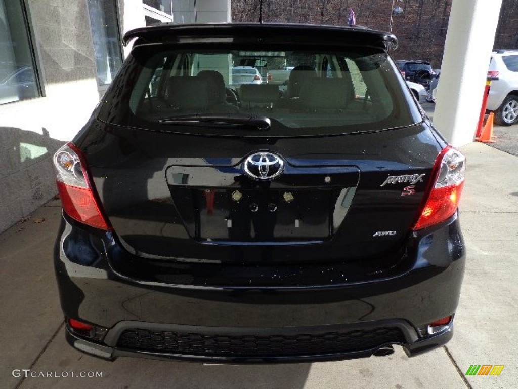 2013 Matrix S AWD - Black Sand Pearl / Ash photo #3