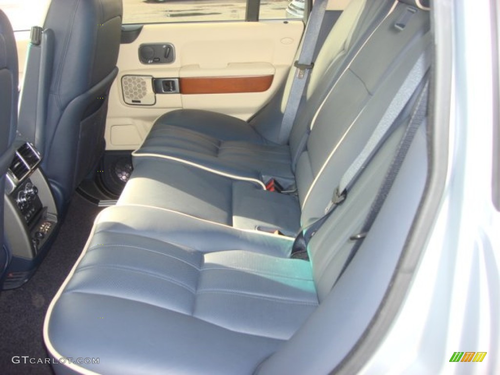 Navy Blue/Parchment Interior 2010 Land Rover Range Rover HSE Photo #74229072