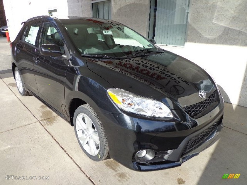 2013 Matrix S AWD - Black Sand Pearl / Ash photo #7