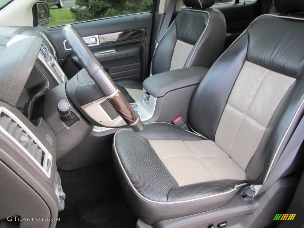 Charcoal Black/Medium Light Stone Interior 2008 Lincoln MKX Limited Edition AWD Photo #74229149