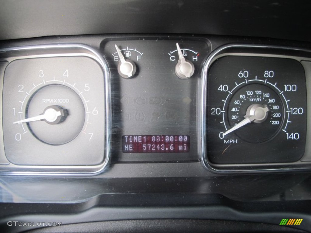 2008 Lincoln MKX Limited Edition AWD Gauges Photo #74229417