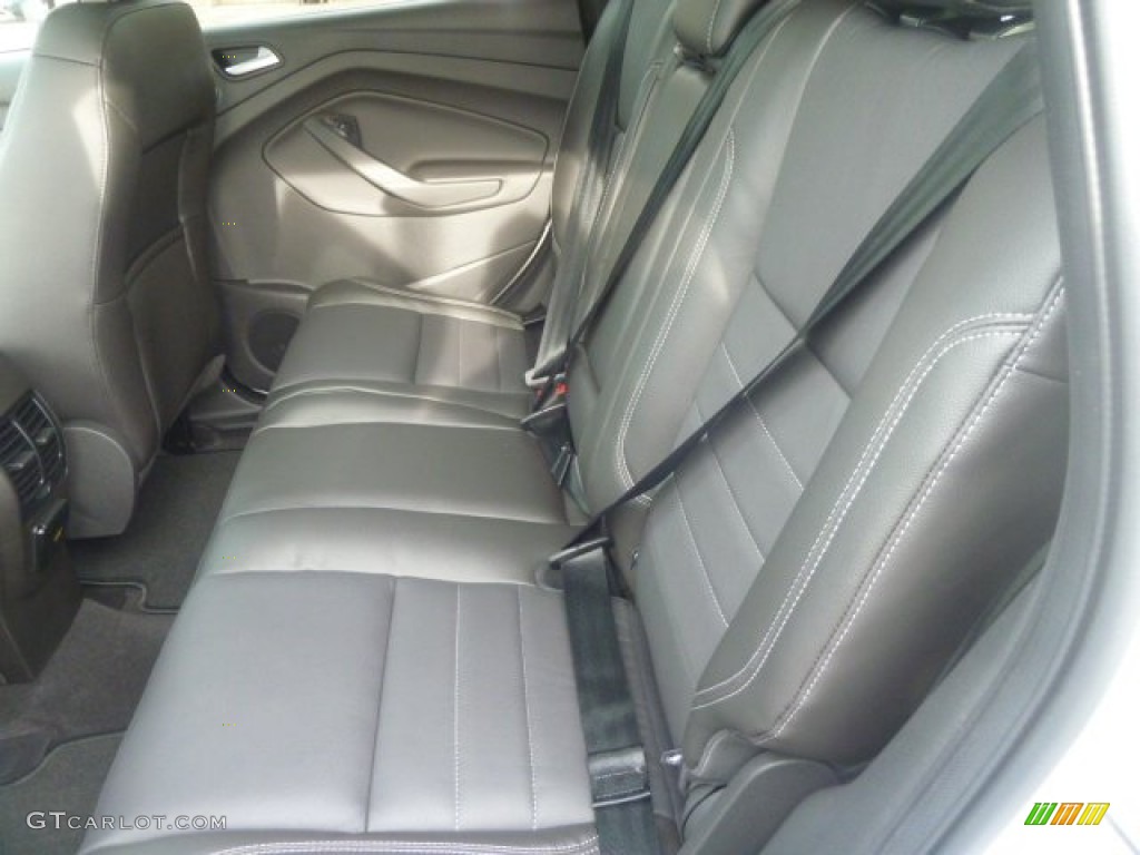 2013 Escape SEL 1.6L EcoBoost 4WD - White Platinum Metallic Tri-Coat / Charcoal Black photo #9
