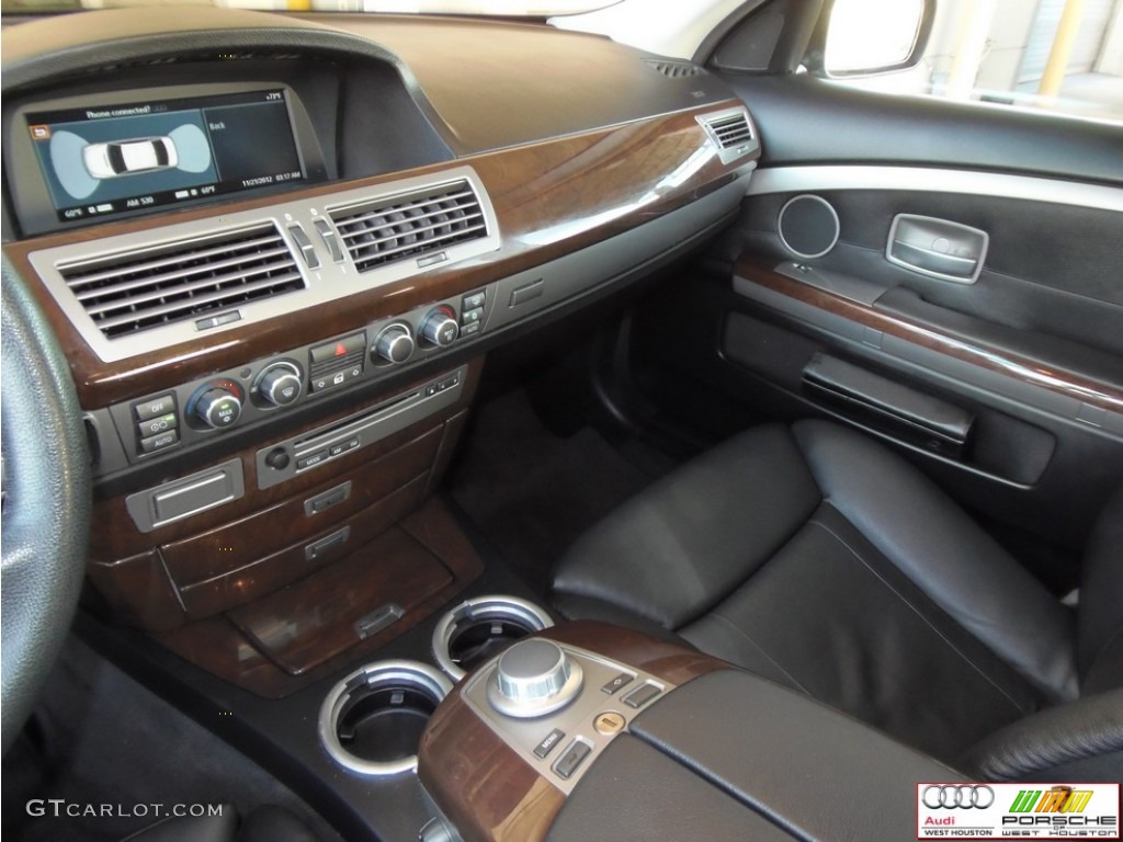 2007 7 Series 750i Sedan - Black Sapphire Metallic / Black photo #6