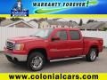 Fire Red 2008 GMC Sierra 1500 SLT Crew Cab 4x4