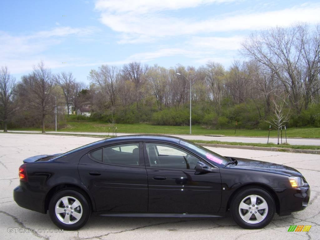 2008 Grand Prix Sedan - Black / Ebony photo #1