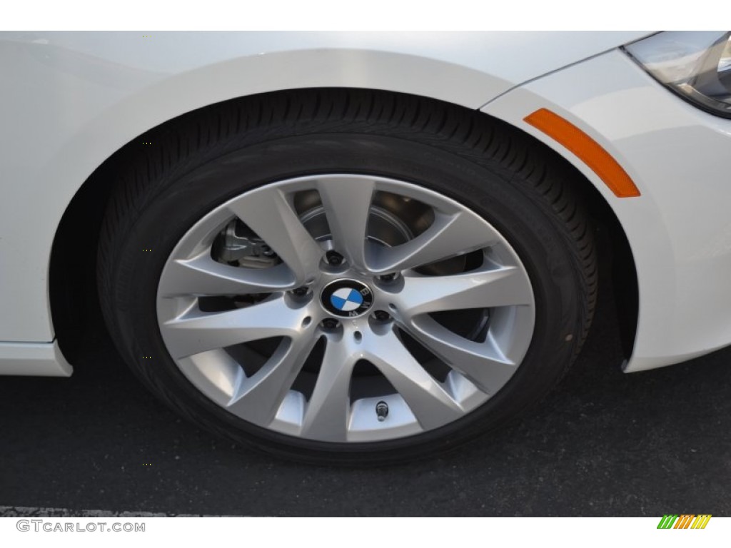 2013 3 Series 328i Coupe - Alpine White / Black photo #2