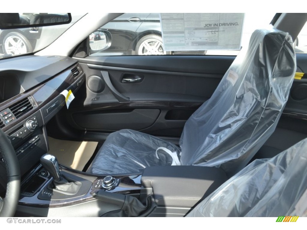 2013 3 Series 328i Coupe - Alpine White / Black photo #7