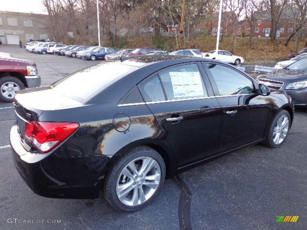 2013 Cruze LTZ - Black Granite Metallic / Jet Black photo #4